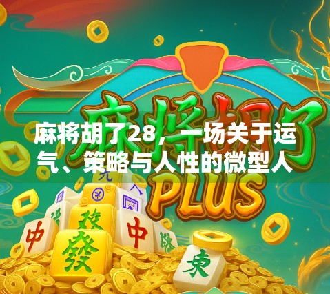 麻将胡了28，一场关于运气、策略与人性的微型人生剧场