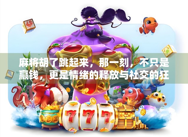 麻将胡了跳起来，那一刻，不只是赢钱，更是情绪的释放与社交的狂欢