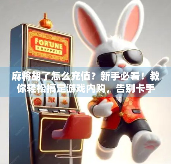 麻将胡了怎么充值?新手必看!教你轻松搞定游戏内购,告别卡手烦恼!
