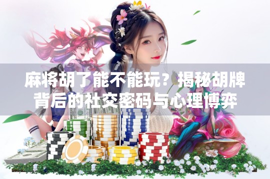 麻将胡了能不能玩?揭秘胡牌背后的社交密码与心理博弈 麻将胡了能不能玩?揭秘胡牌背后的社交密码与心理博弈