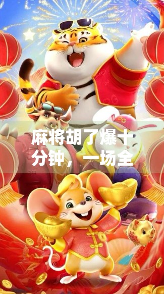 麻将胡了爆十分钟,一场全民狂欢背后的社交密码与心理博弈