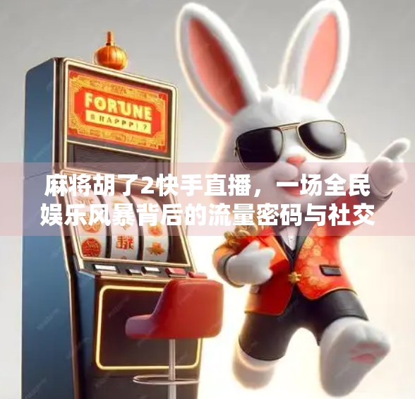 麻将胡了2快手直播,一场全民娱乐风暴背后的流量密码与社交革命