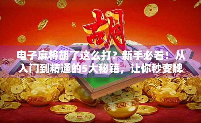 电子麻将胡了这么打？新手必看！从入门到精通的5大秘籍，让你秒变牌桌王者！