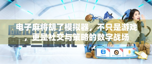 电子麻将胡了模拟器，不只是游戏，更是社交与策略的数字战场